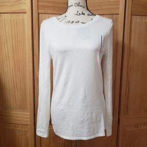 Merona The Ultimate Tee White Women's Size Large